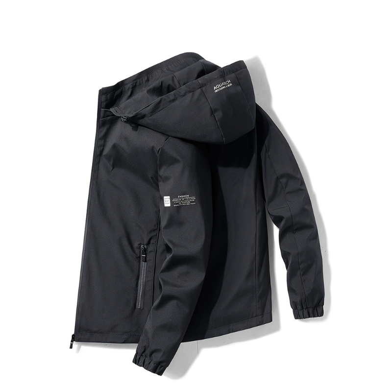 Heren Jack met Capuchon – Winddicht & Sportief