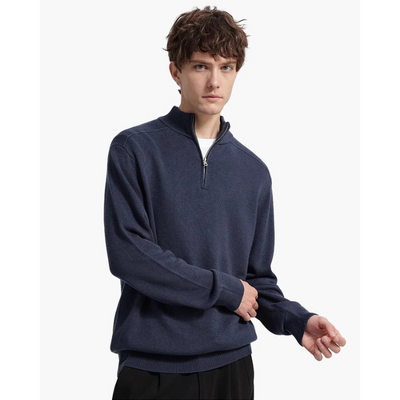 100% Merino Wollen Zip Up
