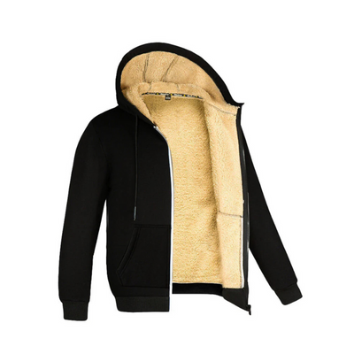 Hugo Polar Heren Fleece Vest met Bontvoering