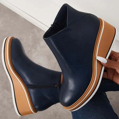 Bella Wolgevoerde Laarzen – Elegant & Comfortabel voor de Koude Dagen