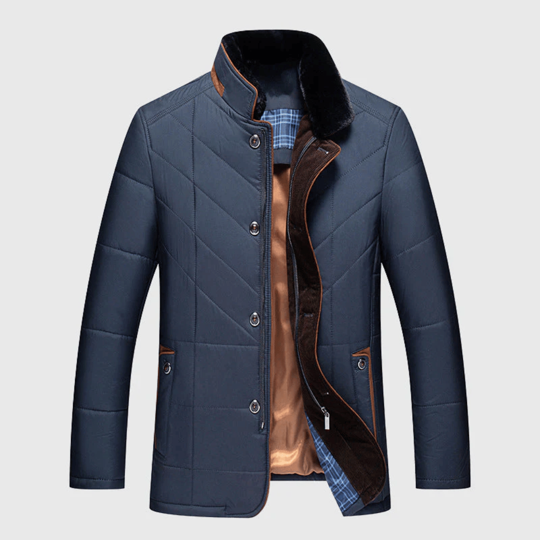 Anselm Elegante Gewatteerde Jas