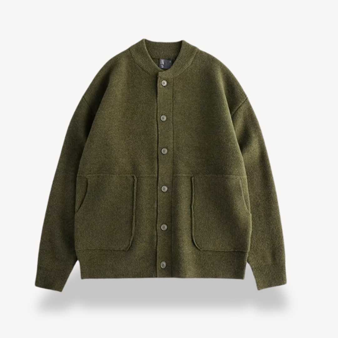 Heren Wol Vest met Knopen – Tijdloos & Comfortabel