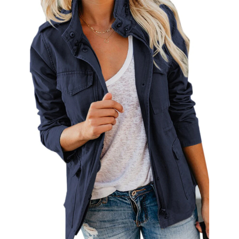 Damenjacke mit Reißverschluss – Modern & Schick