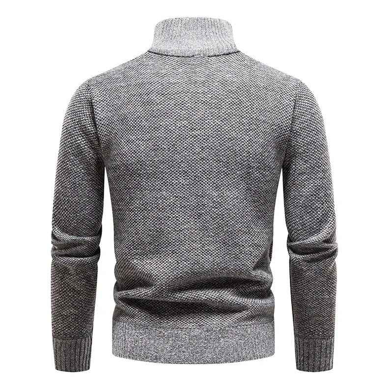 Leandro Moderne Half-Zip Heren Trui