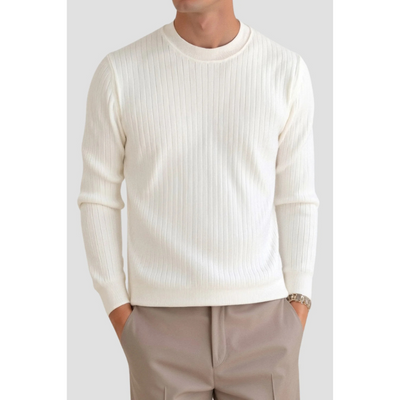 Liam Ribbels Gebreide Longsleeve Trui