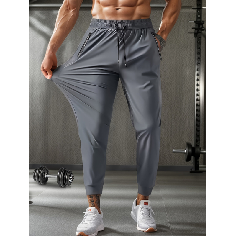 Heren Joggingbroek – Ademend & Rekbaar met Praktische Zakken