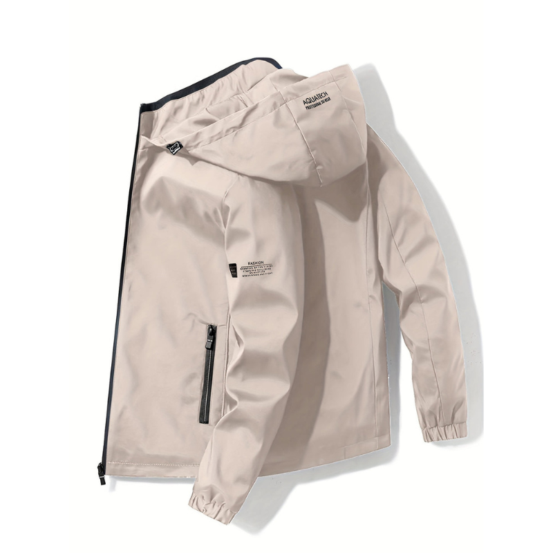 Heren Jack met Capuchon – Winddicht & Sportief
