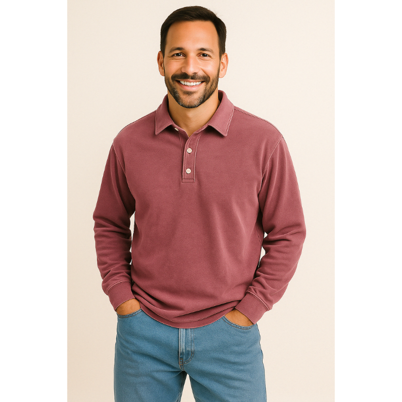 Firenze Longsleeve Poloshirt