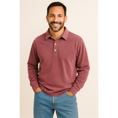 Firenze Longsleeve Poloshirt