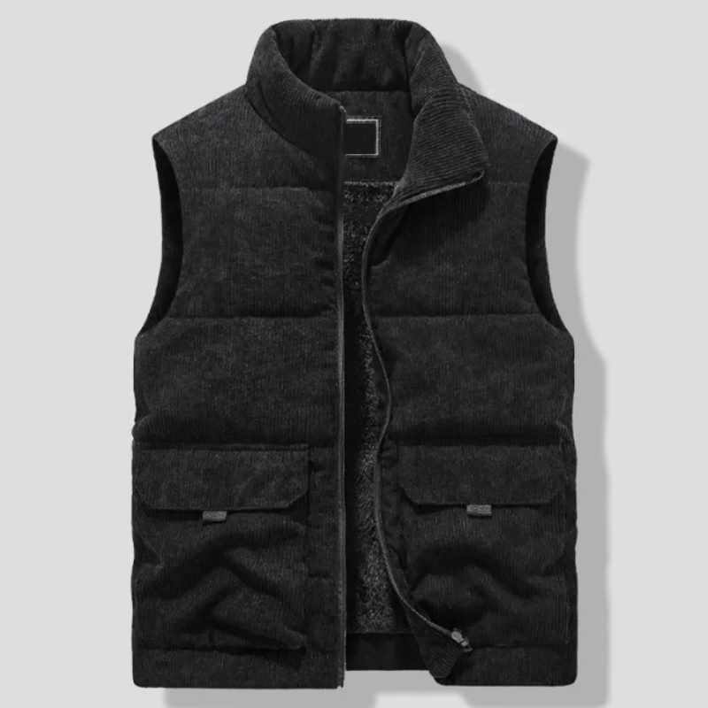 Heren Bodywarmer – Gevoerde Winter Gilet
