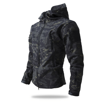Heren Winterjas – Tactical Outdoor Jas met Warme Voering