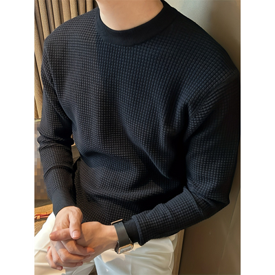 Heren Gebreide Pullover – Comfortabel & Tijdloos