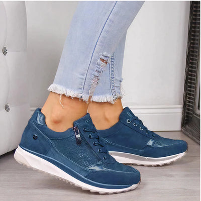 Chaveli Comfortabele Sportschoenen Dames – Met Veters & Rits