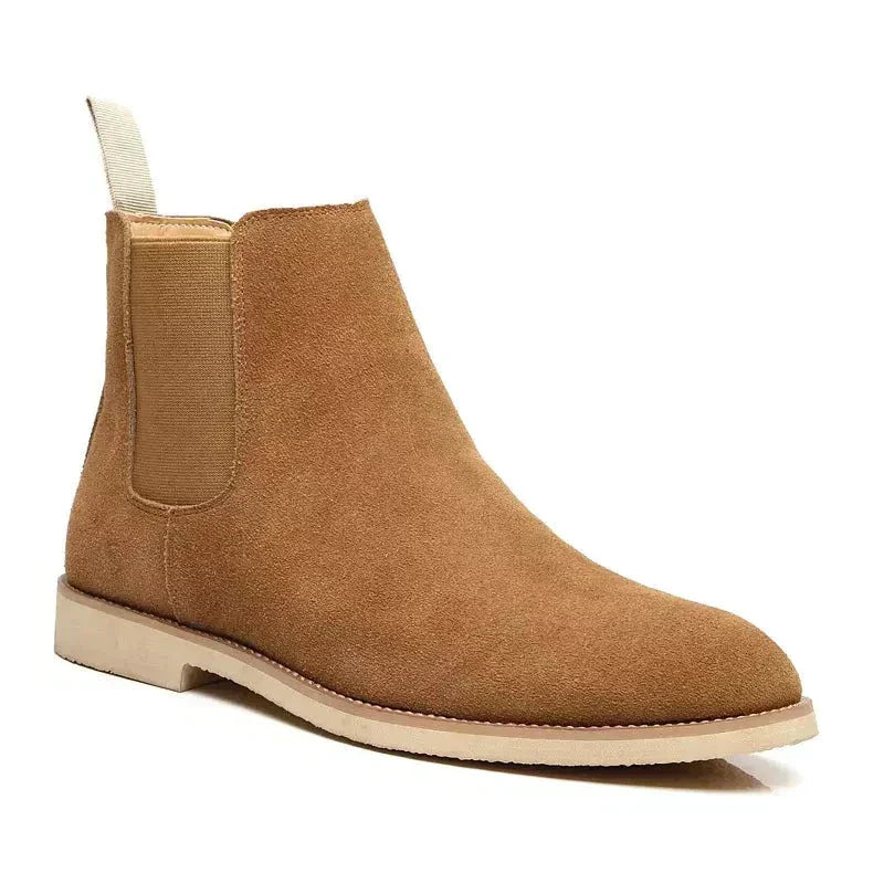 Andrea – Luxe Kalfsuede Chelsea Boots