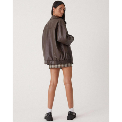Roma Oversized Dames Leren Jack