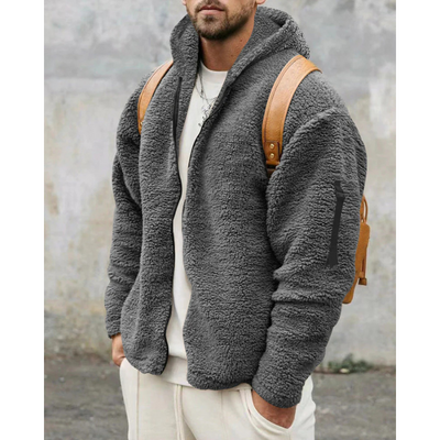 Glacier Thermische Zip Trui met Capuchon