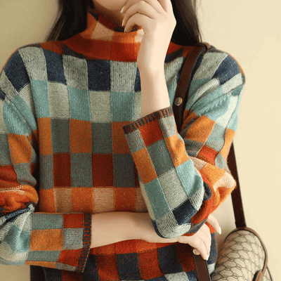 Dames Coltrui met Patchwork Design