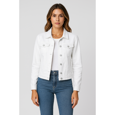 Siena – Korte Denim Jas voor Dames