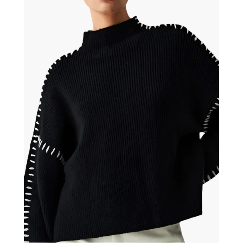 Lila Stitch Sweater