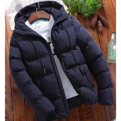 Nordelle Casual Puffer Winterjas Heren met Capuchon