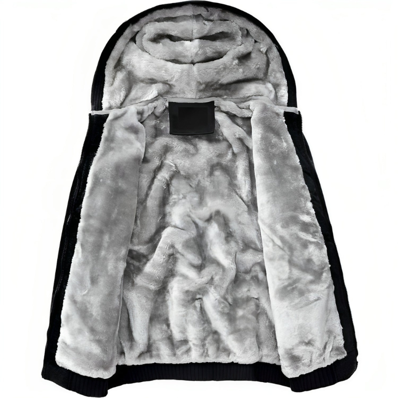 Heren Winterjas – Fluffy Capuchonjas