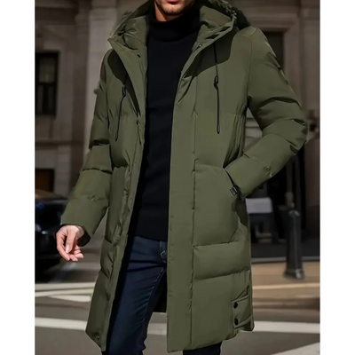 Nordfall Premium Lange Puffer Winterjas Heren