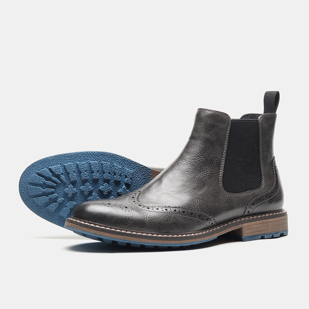 Milano Leren Chelsea Boots – Tijdloze Klasse voor Heren