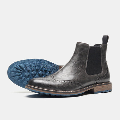 Milano Leren Chelsea Boots – Tijdloze Klasse voor Heren