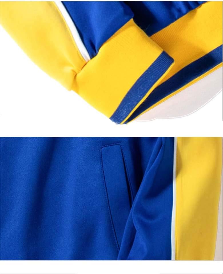 Heren Trainingspak 2-Delig – Colorblock met Sportieve Strepen