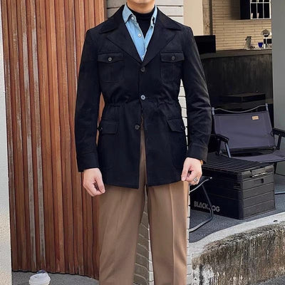 Suède Hunting Jacket – Stoere Luxe Herenjas