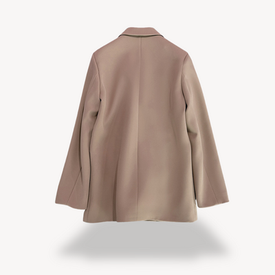 Dames Double-Breasted Blazer – Elegante Formele Jas