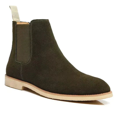 Andrea – Luxe Kalfsuede Chelsea Boots