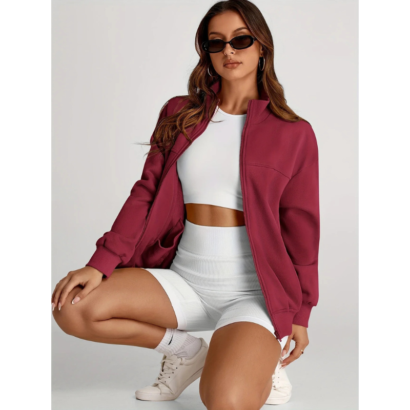 Dames Sweater met Lange Mouwen – Casual Chic