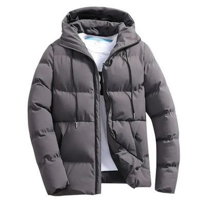 Nordelle Casual Puffer Winterjas Heren met Capuchon