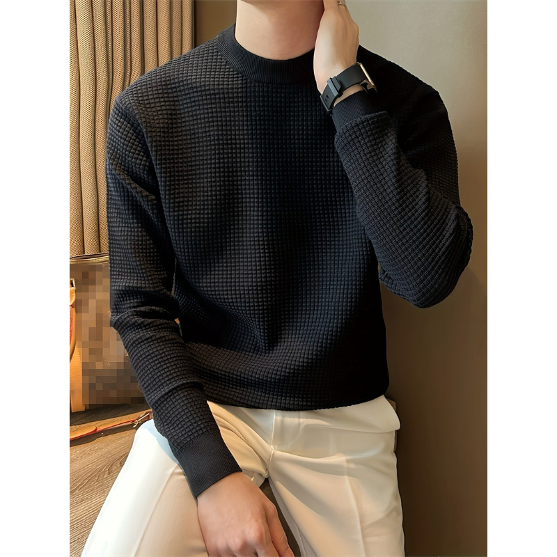 Heren Gebreide Pullover – Comfortabel & Tijdloos