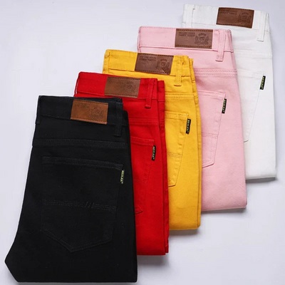 Heren Jeans – Comfort Fit met Duurzaam Denim & 5 Kleuropties