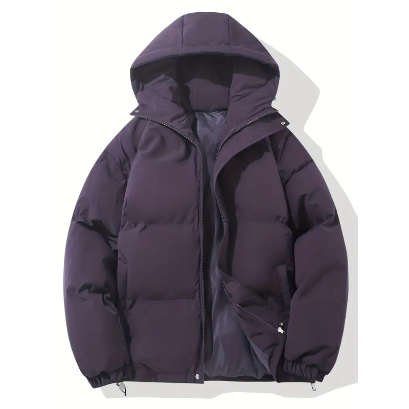 Klassieke Winter Donsjas met Capuchon – Warm & Stijlvol