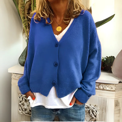 Soft Knit Cardigan met Relaxed Fit voor Dames