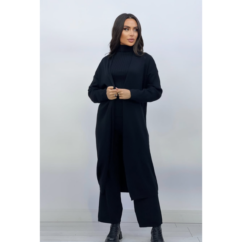 Dames 3-Delige Lounge Set – Zacht & Stijlvol