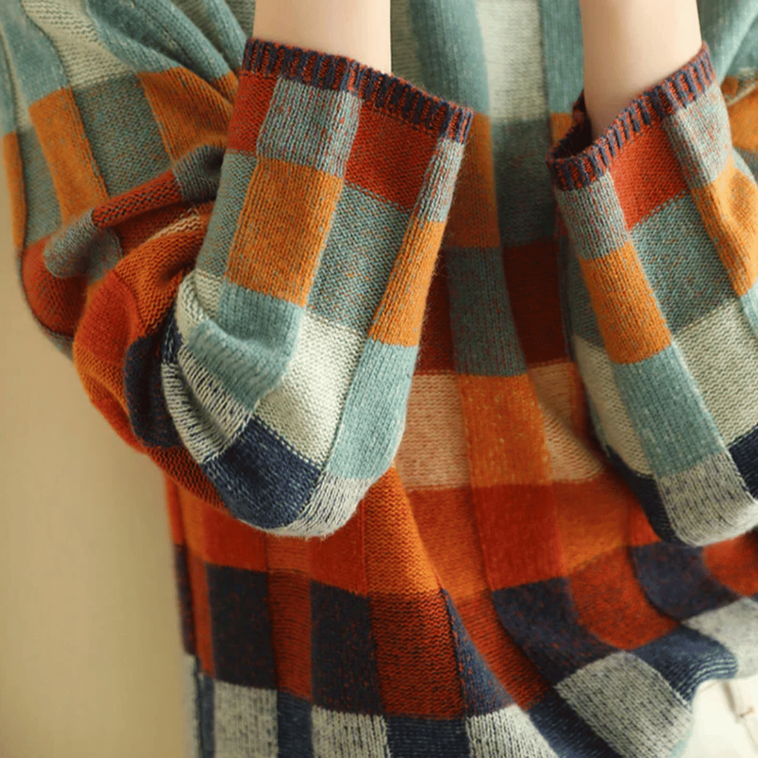 Dames Coltrui met Patchwork Design