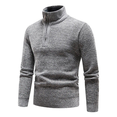 Leandro Moderne Half-Zip Heren Trui