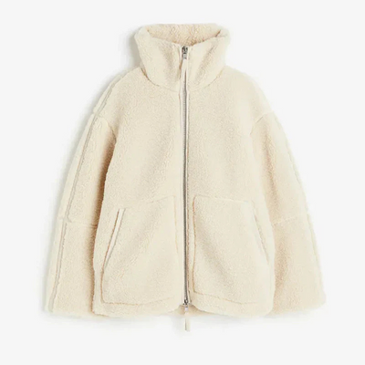 Dames Lammwollen Jas – Warm, Zacht & Stijlvol voor de Winter