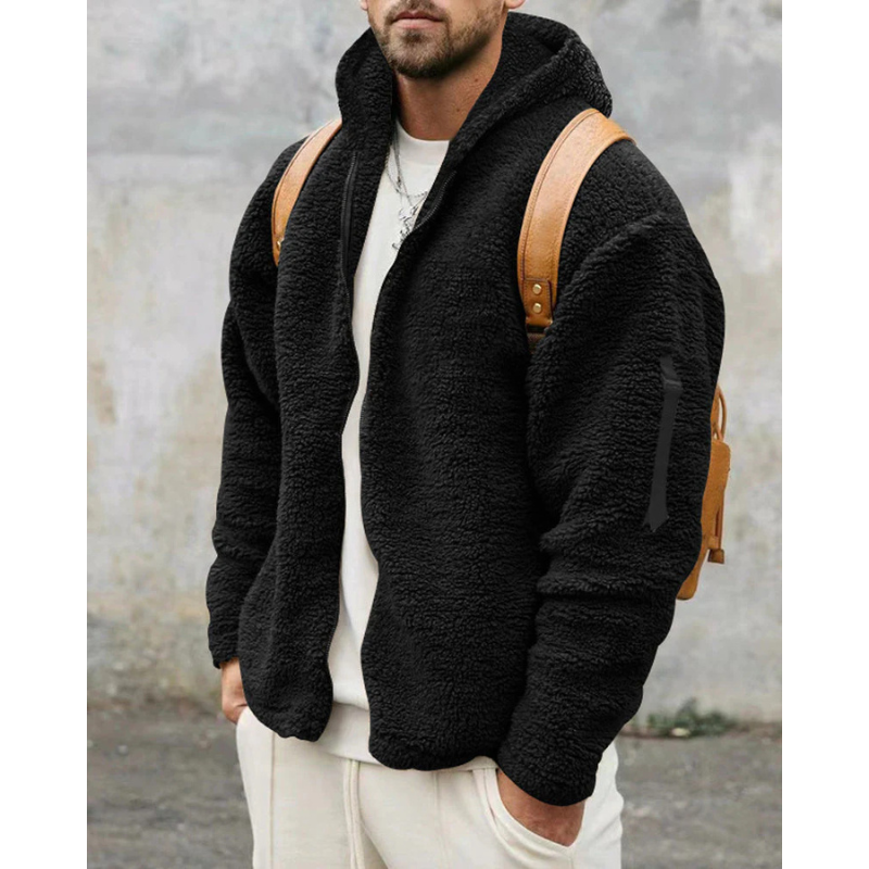 Glacier Thermische Zip Trui met Capuchon
