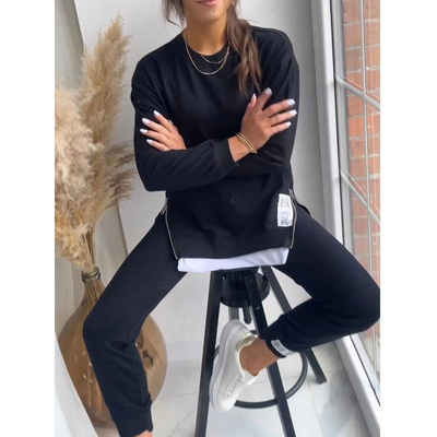 Comfortabele Dames Loungewear Set – Stijlvol & Veelzijdig