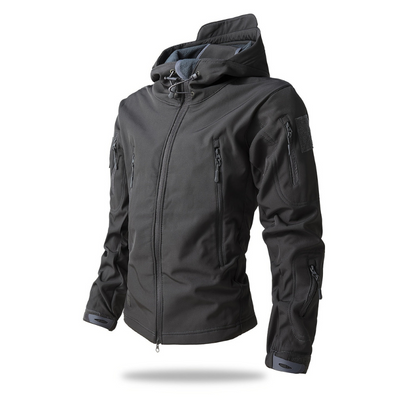 Heren Winterjas – Tactical Outdoor Jas met Warme Voering