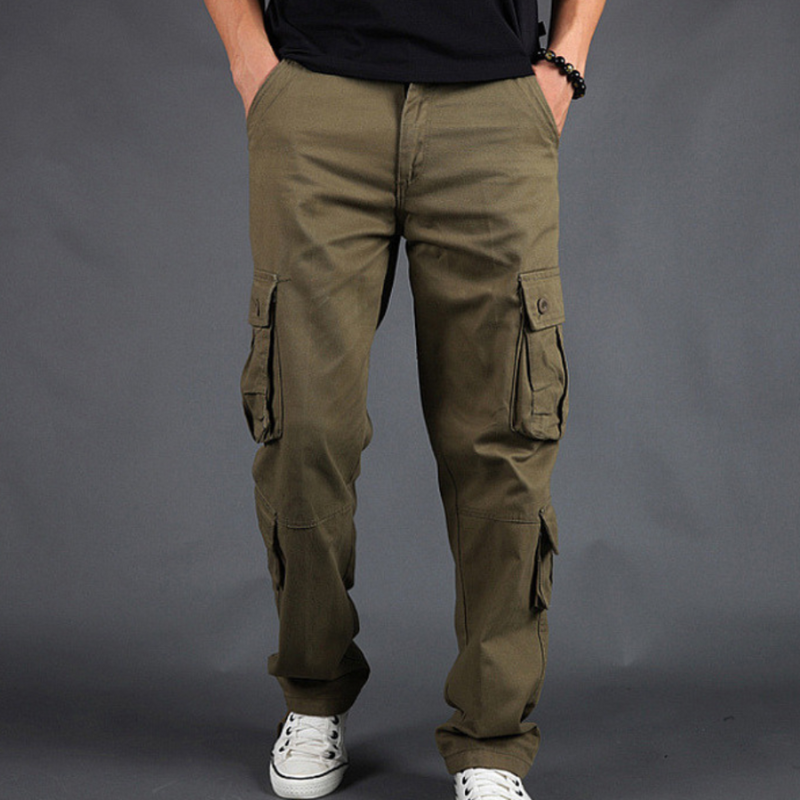 Heren Cargo Broek – 100% Katoen met Duurzaam & Stoer Design