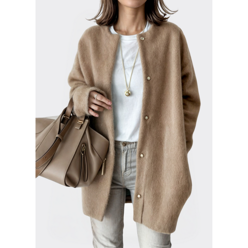 Zachte Open Dames Cardigan