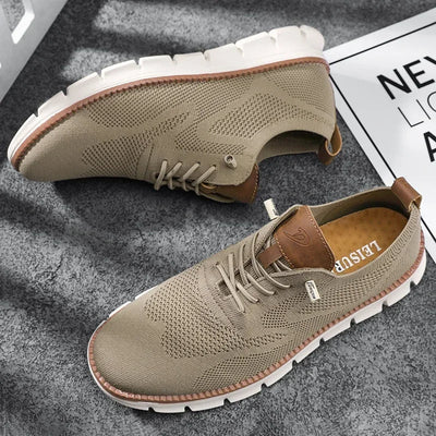 Lyon Comfortabele Herenschoenen – Handgemaakt Vakmanschap met Ademend Design