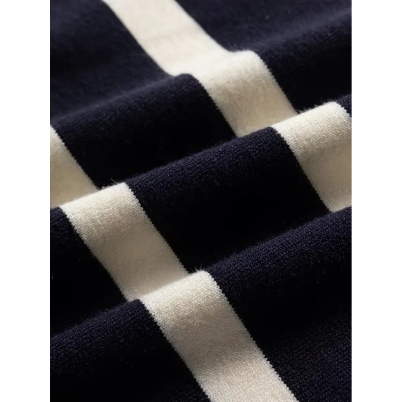 Heren Gestreepte Trui – Casual & Tijdloos Comfort