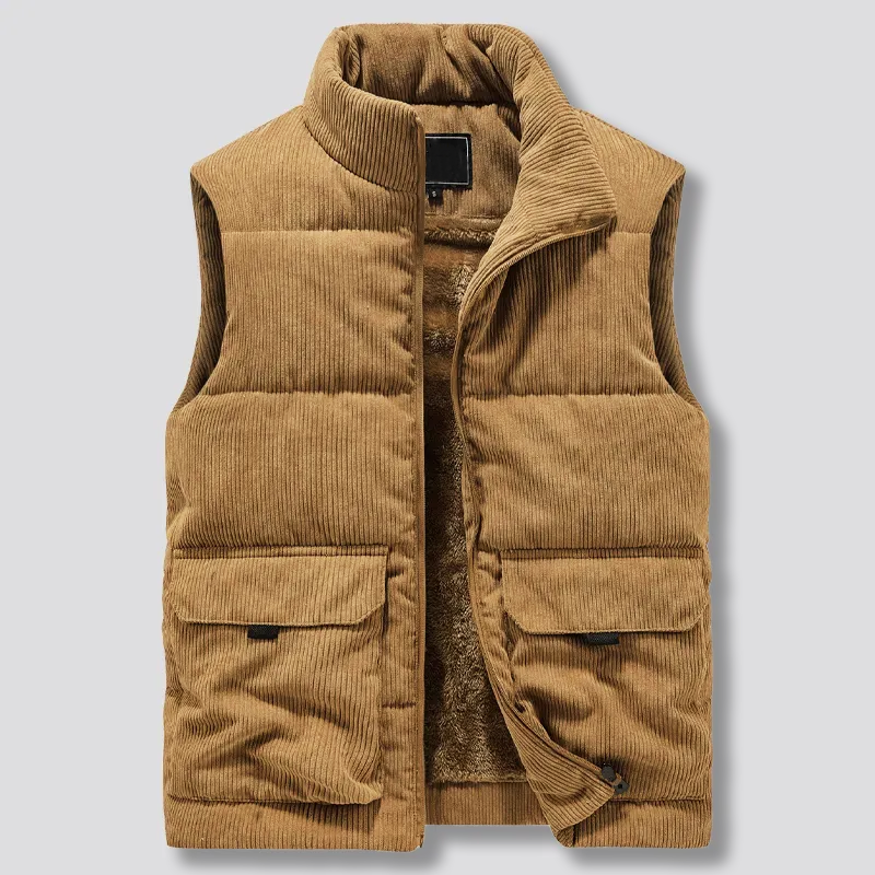 Heren Bodywarmer – Gevoerde Winter Gilet